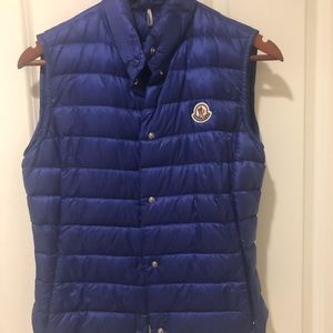 Moncler puffer vest - authentic